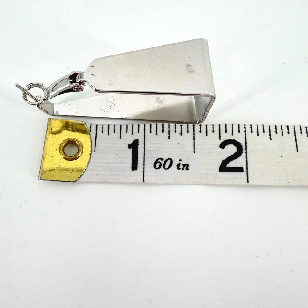 Geometric Art Trapezoid Hoop Pierced Earrings Gold and Silver Tone Set 2 Pairs